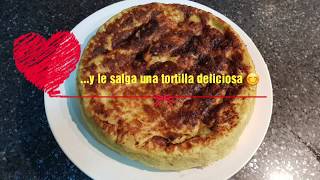 Tortilla de patatas Thermomix [upl. by Dibbrun116]