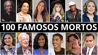 FAMOSOS E ATORES QUE MORRERAM NOS ÚLTIMOS 12 MESES [upl. by Eniortna]