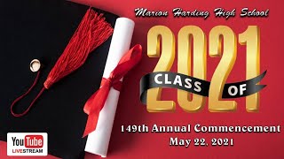 Marion Harding High School Graduation 2021 [upl. by Franni]