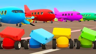 Car cartoons full episodes amp Street vehicles Helper cars for kids amp truck cartoon for kids [upl. by Dyson]