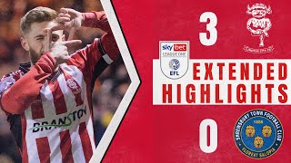 Extended Highlights  Lincoln City 3 Shrewsbury Town 0 [upl. by Psyche128]