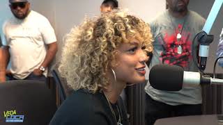 DaniLeigh Interview talks working with Prince [upl. by Koziarz]