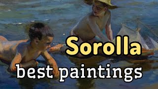 JOAQUÍN SOROLLA  Best paintings [upl. by Melba]