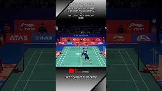 Rally panjang sabar reza vs ganda china bwfworldtour chinamasters2024 liningchinamasters2024 [upl. by Ieluuk109]