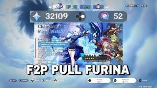 C0 Furina amp R1 Sword Pulling F2P savings [upl. by Ramu587]