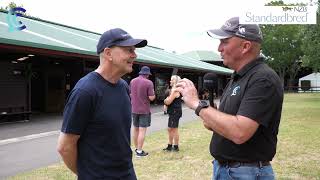 CC with Mark Purdon at The NZB Standardbred Sales [upl. by Ellennod]