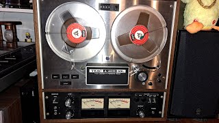 New Orleans Hula Chris Barbers Jazz Band TEAC A4010 GSL Open Reel Tape Recorder [upl. by Hurty979]