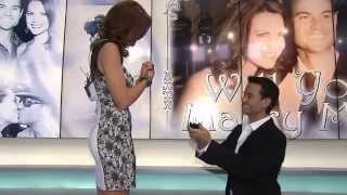 Best Surprise Proposal  Weatherman proposes to Morning News Anchor [upl. by Teleya]