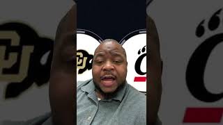 Cincinnati Bearcats vs Colorado Buffaloes collegefootball coloradobuffalos coachprime whoisthat [upl. by Zachery]