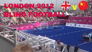 Blind Football London 2012 Paralympics Blind Football [upl. by Orelu402]