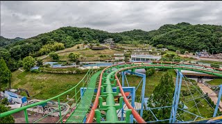 Hurricane Himeji Central Park  Frontseat POV 4K60FPS [upl. by Nylessej]