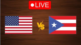 🔴 Live USA vs Puerto Rico  FIBA AmeriCup 2025 Qualifiers  Live Play by Play Scoreboard [upl. by Kristan556]