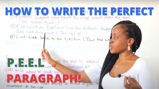 How To Write A Perfect PEEL Paragraph quotPEELquot Structure Explained  English GCSE Essay Revision [upl. by Niarb]