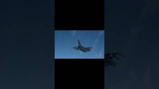 F16 flew after being shot by surface to air missile shorts [upl. by Jem]