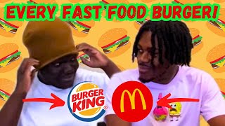 We Tried and Ranked EVERY Fast Food Burger [upl. by Celesta]