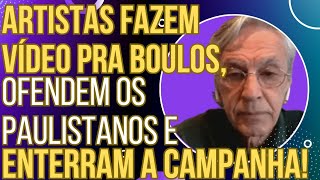 TIRO NO PÉ artistas fazem novo vídeo para Boulos ofendem os paulistanos e pioram tudo [upl. by Wivina]