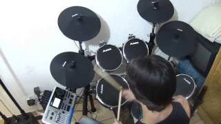 Fernandinho  Seu Sangue Drum Cover Renato RBG  Alesis DM10 [upl. by Armillda]