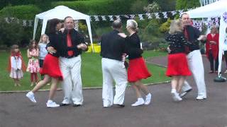 Surrey Jive jubilee dance display [upl. by Asirehc901]