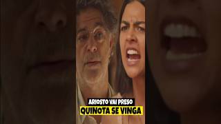 Ariosto vai preso Quinota se vinga na novela No Rancho Fundo globo novela novelas [upl. by Medeah]