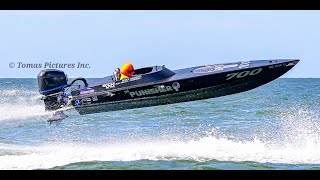 Offshore Racing Englewood Beach OPA Class 7 World Finals Day 1 Unedited [upl. by Adnarem]