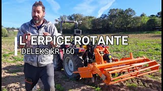 l ERPICE ROTANTE DELEKS KR 160 [upl. by Obed368]