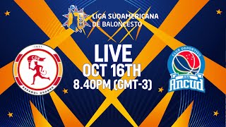 CD Osorno v ABA Ancud  Full Basketball Game  Liga Sudamericana de Baloncesto FIBA 2024 [upl. by Fredia]