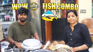 கடல் வாழ் உயிரினங்களின் சங்கமம்  Mega Non veg Combo  Weekend Special  Jeni [upl. by Sarina]