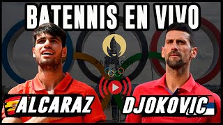 Carlos Alcaraz vs Novak Djokovic  Final de Juegos Olímpicos de Paris 2024  Reacción en vivo [upl. by Notsuh]