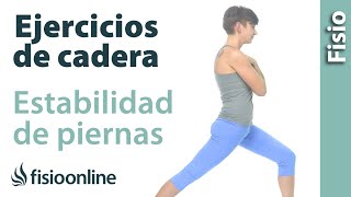 Ejercicio de elasticidad de cadera y fortalecimiento y estabilidad de piernas [upl. by Aikaj10]