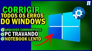 Como CORRIGIR TODOS os ERROS do WINDOWS 10 usando o COMANDO SFC SCANNOW O QUE É COMO USAR no PC [upl. by Ahtaela682]