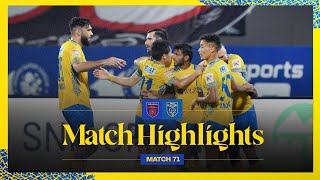 Odisha FC vs Kerala Blasters FC  ISL Match Highlights  Kerala Blasters  KBFC [upl. by Amadis]