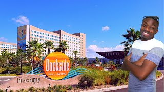 Universals Endless Summer Resort Dockside  Room Tour  Pool  Drinks [upl. by Asirralc]