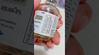 Local anaesthesia xylocaine injection shortvideo [upl. by Kaylil]