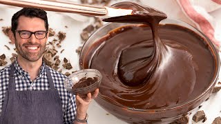 Chocolate Ganache Recipe  All My Tips and Tricks [upl. by Eliezer239]