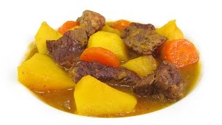 Estofado de Carne de Ternera con Patatas [upl. by Floria]