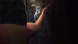 Chalk drawing blackboard [upl. by Harret198]