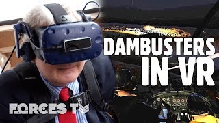 Back In Time Experiencing The Dambusters Raid Through VR  Forces TV [upl. by Nemrak993]