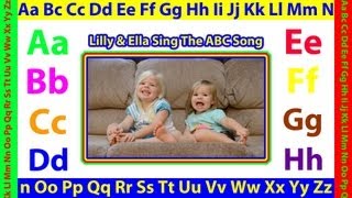 The ABC Song  Alphabet Letters by Lilly amp Ella [upl. by Adlei527]