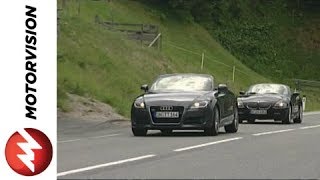 Audi TT vs BMW Z4 [upl. by Inimak]