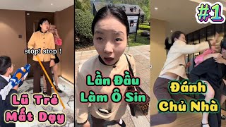 Tiểu Hý Làm Ô Sin Nhà Giàu  Cười Ẻ  Tập 1  Ô Sin Là Ông Nội  Quyên Quạ [upl. by Kan]