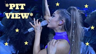 ARIANA GRANDE SWEETENER TOUR VLOG PIT VIEW  CONCERT FOOTAGE [upl. by Salena]