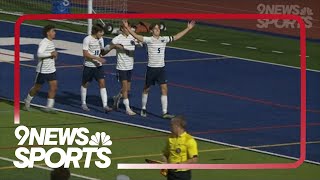 Ralston Valley soccer shuts out Denver East [upl. by Annhej160]