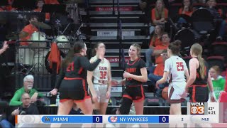 Altamonts Grace Nelson drops 32 in semifinal OT loss to Illini Bluffs [upl. by Eecyac324]