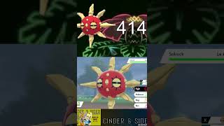 Solrock at 414 encountersbut then pokemon shorts fail shinypokemon [upl. by Humfrey]