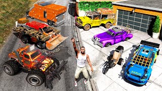 Collecting RARE ZOMBIE CARS in GTA 5 [upl. by Herwig513]