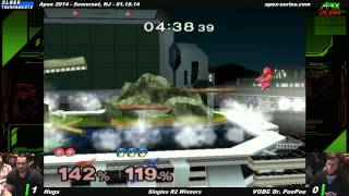 Apex 2014  VGBC Dr PeePee vs Hugs  SSBM [upl. by Ebbie445]