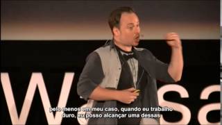 Aprenda a falar inglês  Tedx  Benny Lewis em Português [upl. by Marijane]