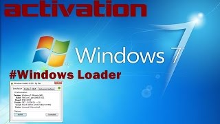 วิธีการ Crack Windows7 ด้วยโปรแกรม Windows Loader [upl. by Nemlaz]