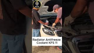 How To Change The Coolant In Your Car mercedesbenz mercedes coolant oilchange [upl. by Tavish]