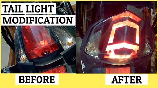 Tail Light Modification  Tail Light Design  DIY StepByStep Tutorial  Electrical Tape lang [upl. by Damick]